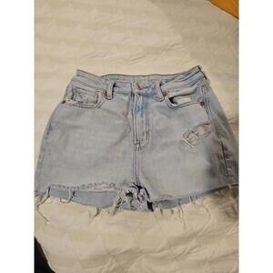 American Eagle women's size 0 denim shorts.